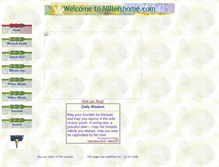Tablet Screenshot of millershome.com